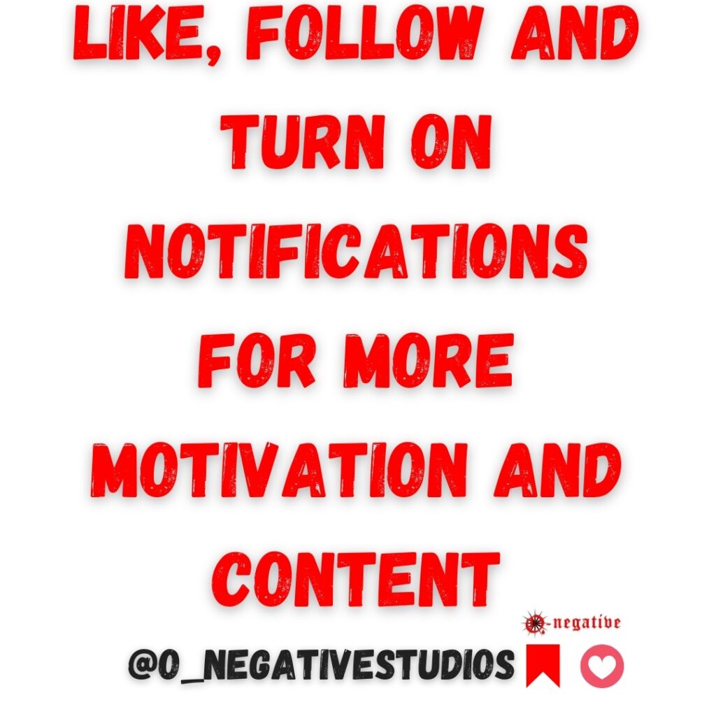 Instagram post from o_negativestudios. This post is in position 7.